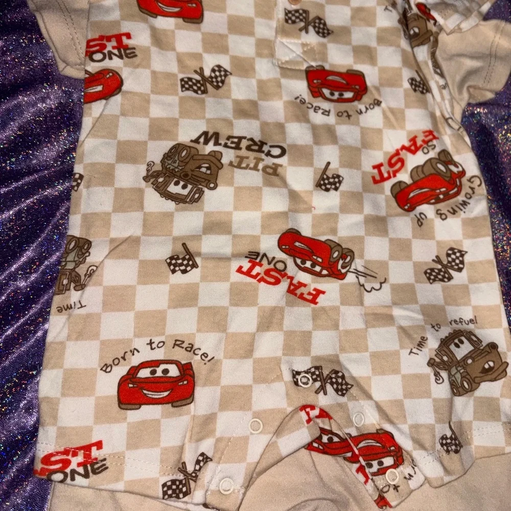 Disney Baby Cars Romper Set